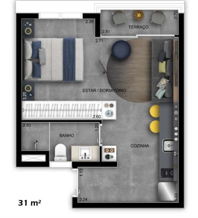 Imagem Imóvel com 1 Quarto à Venda, 24 m² em Vila Madalena - São Paulo Imagem Imóvel com 1 Quarto à Venda, 24 m² em Vila Madalena - São Paulo