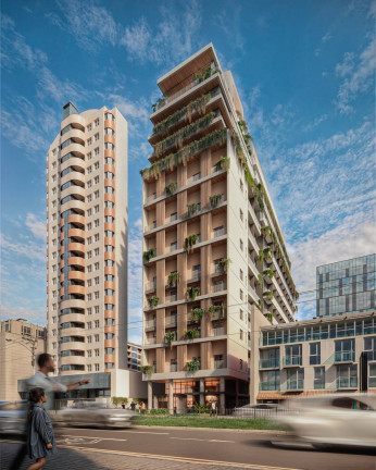 Imagem Apartamento com 1 Quarto à Venda, 22 m² em Centro - Curitiba