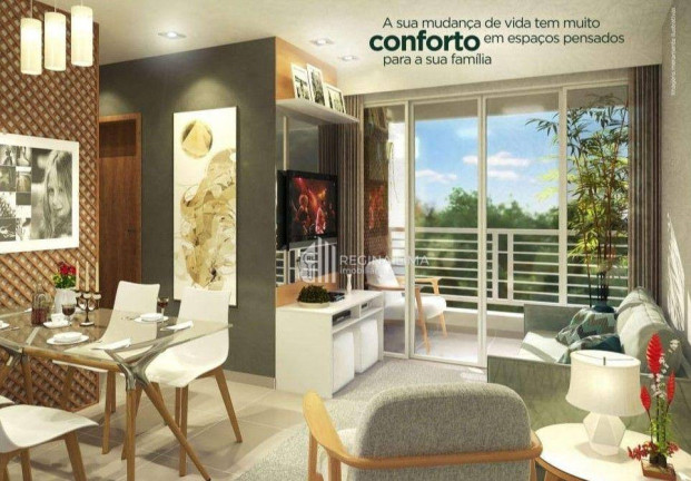 Apartamento com 3 Quartos à Venda, 68 m² em Vale Quem Tem - Teresina