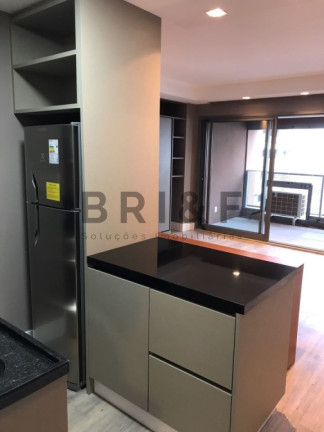 Imagem Apartamento com 1 Quarto à Venda ou Locação, 41 m² em Brooklin - São Paulo Imagem Apartamento com 1 Quarto à Venda ou Locação, 41 m² em Brooklin - São Paulo