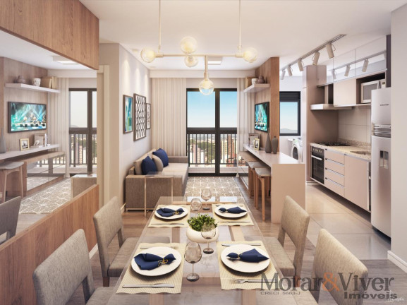 Imagem Apartamento com 2 Quartos à Venda, 44 m² em Campo Comprido - Curitiba Imagem Apartamento com 2 Quartos à Venda, 44 m² em Campo Comprido - Curitiba