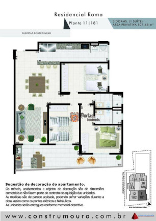 Imagem Apartamento com 3 Quartos à Venda, 107 m² em Aviação - Praia Grande Imagem Apartamento com 3 Quartos à Venda, 107 m² em Aviação - Praia Grande