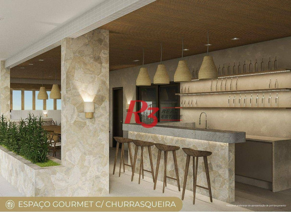 Imagem Apartamento com 3 Quartos à Venda, 89 m² em Marapé - Santos