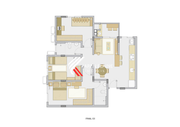 Imagem Apartamento com 3 Quartos à Venda, 69 m² em Nova Palhoça - Palhoça Imagem Apartamento com 3 Quartos à Venda, 69 m² em Nova Palhoça - Palhoça