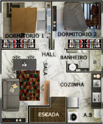 Imagem Sobrado com 2 Quartos à Venda, 49 m² em Vila Caicara - Praia Grande Imagem Sobrado com 2 Quartos à Venda, 49 m² em Vila Caicara - Praia Grande