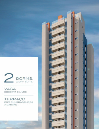 Imóvel com 2 Quartos à Venda, 54 m² em Campestre - Santo André