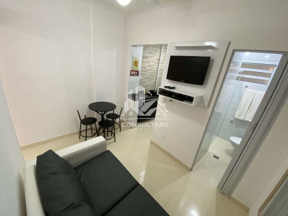 Kitnet com 1 Quarto à Venda, 36 m² em José Menino - Santos