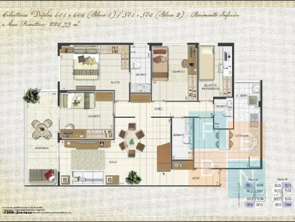 Imagem Apartamento com 4 Quartos à Venda, 222 m² em Freguesia (jacarepaguá) - Rio De Janeiro