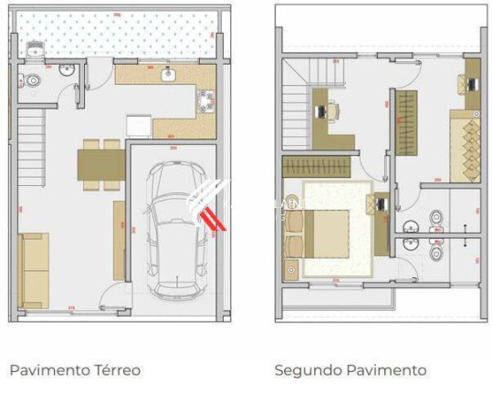 Casa com 2 Quartos à Venda, 95 m² em Bela Vista - Palhoça