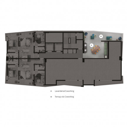 Imagem Apartamento com 2 Quartos à Venda, 59 m² em Vila Nova Conceição - São Paulo Imagem Apartamento com 2 Quartos à Venda, 59 m² em Vila Nova Conceição - São Paulo