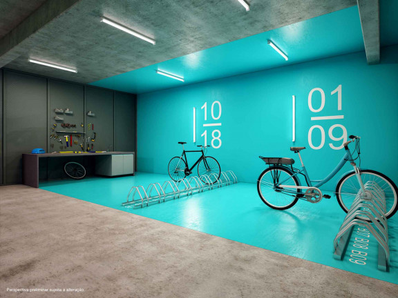 Apartamento com 2 Quartos à Venda, 56 m² em Pinheiros - São Paulo