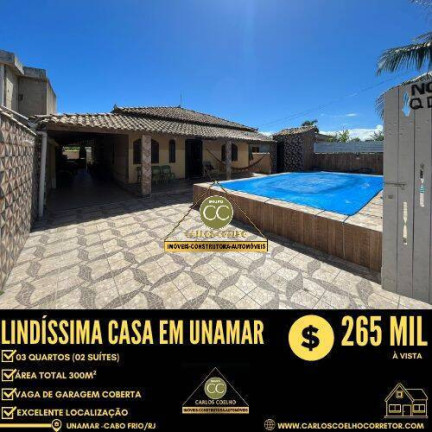 Imagem Casa com 3 Quartos à Venda, 300 m² em Samburá (tamoios) - Cabo Frio Imagem Casa com 3 Quartos à Venda, 300 m² em Samburá (tamoios) - Cabo Frio