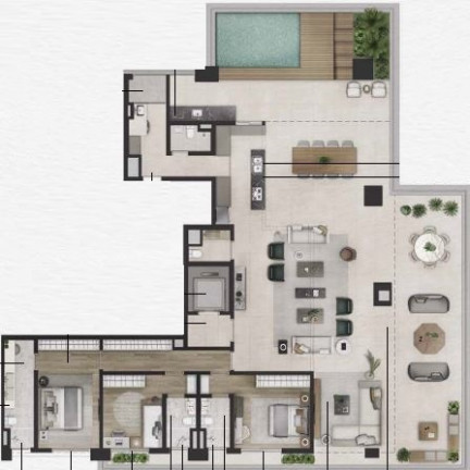 Imagem Apartamento com 3 Quartos à Venda, 314 m² em Itaim Bibi - São Paulo