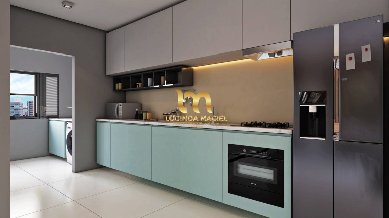Imagem Apartamento com 2 Quartos à Venda, 70 m² em Aviação - Praia Grande
