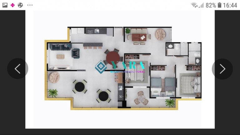 Imagem Apartamento com 2 Quartos à Venda, 120 m² em Praia Grande - Ubatuba