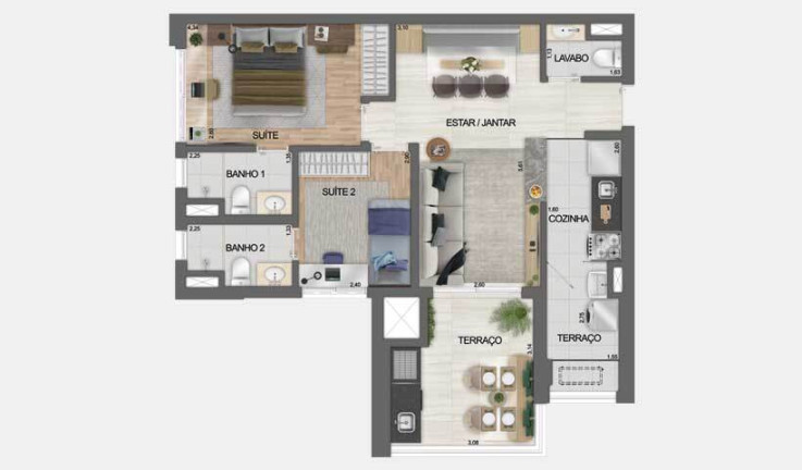 Imagem Apartamento com 3 Quartos à Venda, 91 m² em Vila Prudente - São Paulo