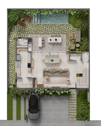 Imagem Casa de Condomínio com 4 Quartos à Venda, 216 m² em Sítios De Recreio Gramado - Campinas