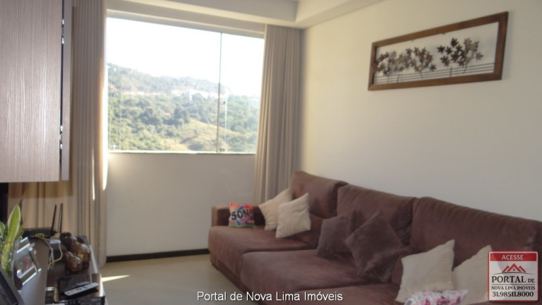 Imagem Apartamento com 2 Quartos à Venda, 66 m² em Oswaldo Barbosa Pena Ii - Nova Lima