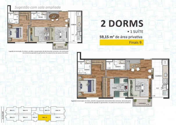 Imagem Apartamento com 3 Quartos à Venda, 73 m² em Alphaville - Barueri Imagem Apartamento com 3 Quartos à Venda, 73 m² em Alphaville - Barueri