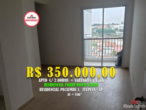 Imagem Apartamento com 2 Quartos à Venda, 51 m² em Residencial Pacaembu - Itupeva Imagem Apartamento com 2 Quartos à Venda, 51 m² em Residencial Pacaembu - Itupeva