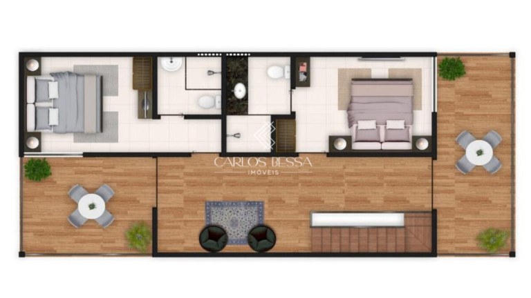Imagem Casa com 3 Quartos à Venda, 109 m² em Centro - Tamandaré