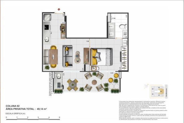 Imagem Apartamento com 1 Quarto à Venda, 49 m² em Copacabana - Rio De Janeiro Imagem Apartamento com 1 Quarto à Venda, 49 m² em Copacabana - Rio De Janeiro