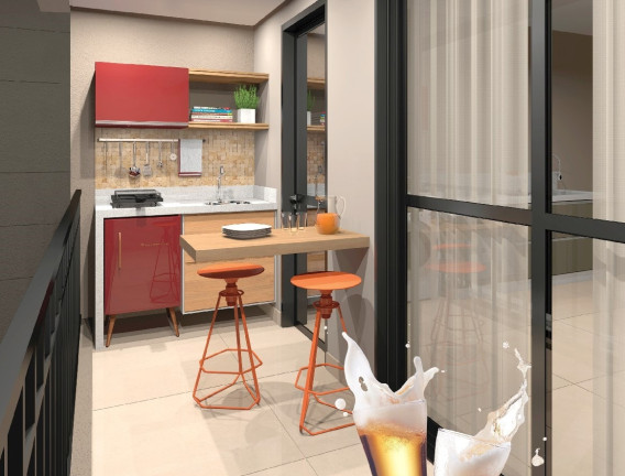 Imagem Imóvel com 2 Quartos à Venda, 55 m² em Campos Elíseos - Ribeirão Preto