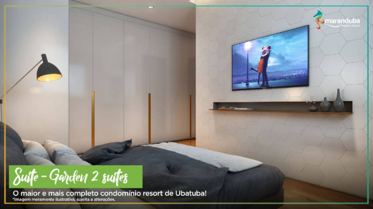 Imagem Apartamento com 2 Quartos à Venda, 99 m² em Praia Do Sapê - Ubatuba