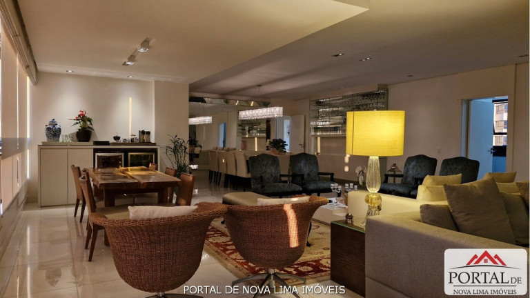 Imagem Apartamento com 4 Quartos à Venda, 310 m² em Belvedere - Belo Horizonte