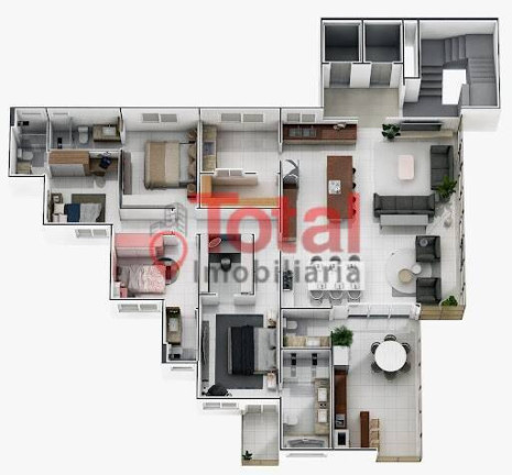 Imagem Apartamento com 4 Quartos à Venda, 206 m² em Serenata - Timóteo Imagem Apartamento com 4 Quartos à Venda, 206 m² em Serenata - Timóteo