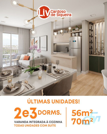 Imagem Apartamento com 2 Quartos à Venda, 57 m² em Centro - Mogi Das Cruzes