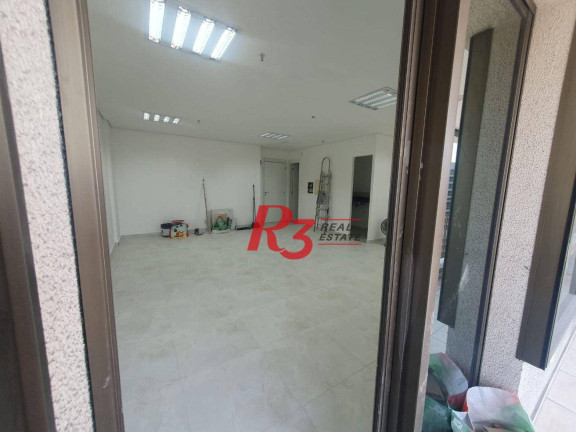 Imagem Sala Comercial à Venda ou Locação, 43 m² em Valongo - Santos Imagem Sala Comercial à Venda ou Locação, 43 m² em Valongo - Santos
