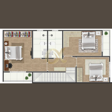 Imagem Casa com 2 Quartos à Venda, 116 m² em Bom Retiro - Joinville