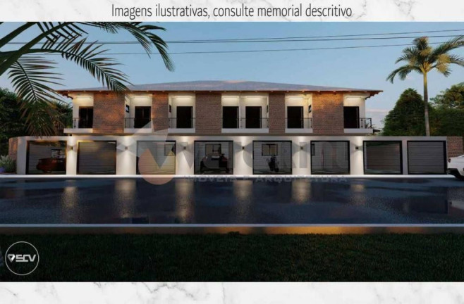 Sobrado com 2 Quartos à Venda, 75 m² em Balneário Gardem Mar - Caraguatatuba
