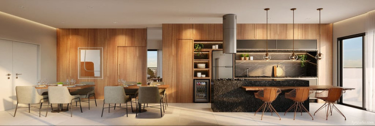 Imagem Imóvel com 1 Quarto à Venda, 33 m² em Rebouças - Curitiba Imagem Imóvel com 1 Quarto à Venda, 33 m² em Rebouças - Curitiba