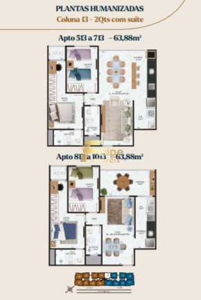 Imagem Imóvel com 2 Quartos à Venda, 64 m² em Jardim Camburi - Vitória