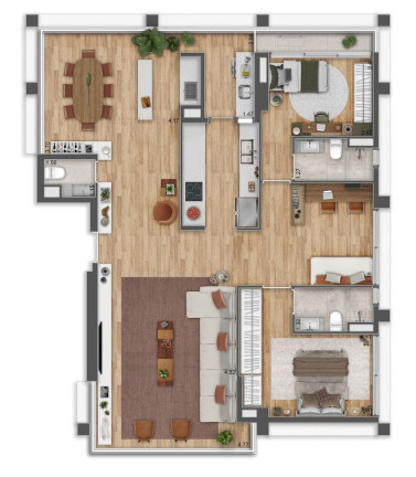 Imagem Apartamento com 2 Quartos à Venda, 94 m² em Pinheiros - São Paulo Imagem Apartamento com 2 Quartos à Venda, 94 m² em Pinheiros - São Paulo