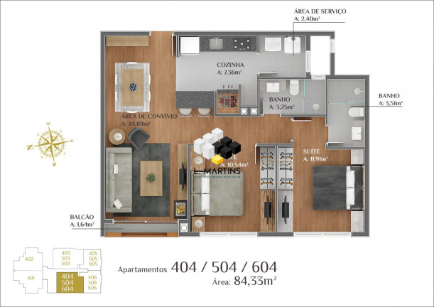 Imagem Apartamento com 1 Quarto à Venda, 58 m² em Lagos Do Bosque - Gramado Imagem Apartamento com 1 Quarto à Venda, 58 m² em Lagos Do Bosque - Gramado