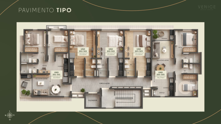 Imagem Imóvel com 1 Quarto à Venda, 23 m² em Intermares - Cabedelo Imagem Imóvel com 1 Quarto à Venda, 23 m² em Intermares - Cabedelo