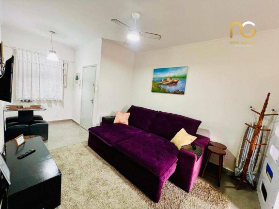 Kitnet com 1 Quarto à Venda, 35 m² em Boqueirão - Praia Grande