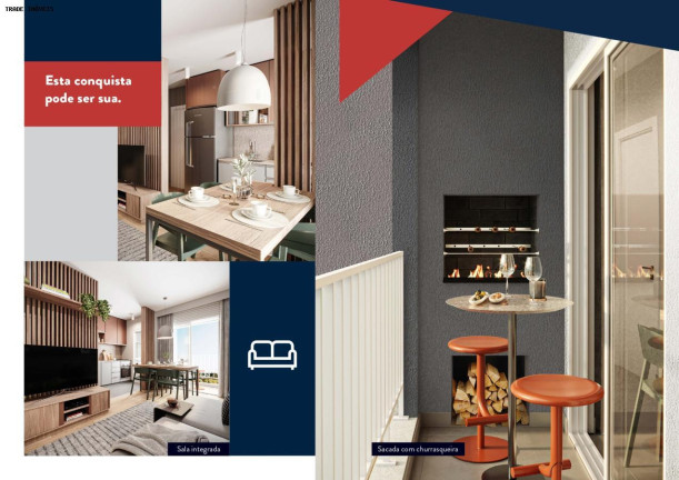 Imagem Apartamento com 2 Quartos à Venda, 46 m² em Perobinha - Londrina Imagem Apartamento com 2 Quartos à Venda, 46 m² em Perobinha - Londrina