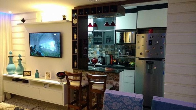 Imagem Apartamento com 2 Quartos à Venda, 45 m² em Tesouro - São José Dos Campos