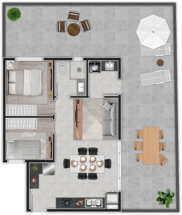 Imagem Apartamento com 2 Quartos à Venda, 52 m² em Bom Retiro - Curitiba Imagem Apartamento com 2 Quartos à Venda, 52 m² em Bom Retiro - Curitiba