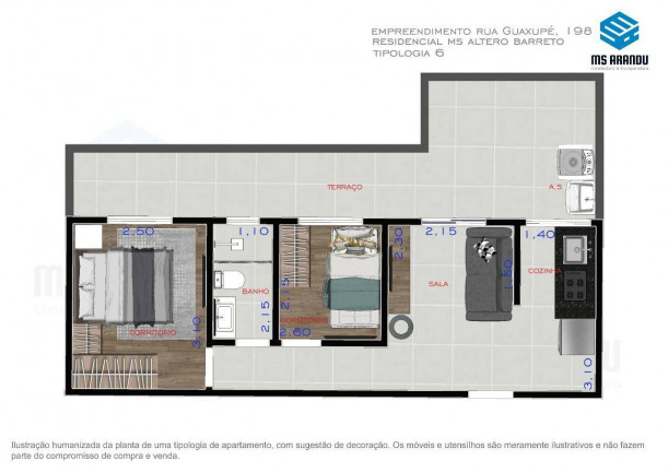 Imagem Apartamento com 2 Quartos à Venda, 45 m² em Anália Franco - São Paulo Imagem Apartamento com 2 Quartos à Venda, 45 m² em Anália Franco - São Paulo
