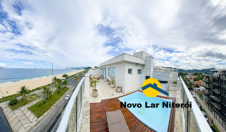 Imagem Cobertura com 3 Quartos à Venda, 300 m² em Piratininga - Niterói