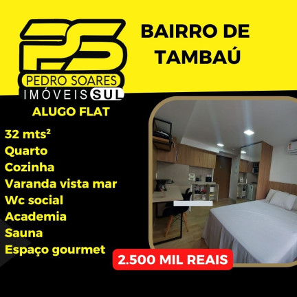 Imagem Apartamento com 1 Quarto para Alugar, 32 m² em Tambaú - João Pessoa Imagem Apartamento com 1 Quarto para Alugar, 32 m² em Tambaú - João Pessoa