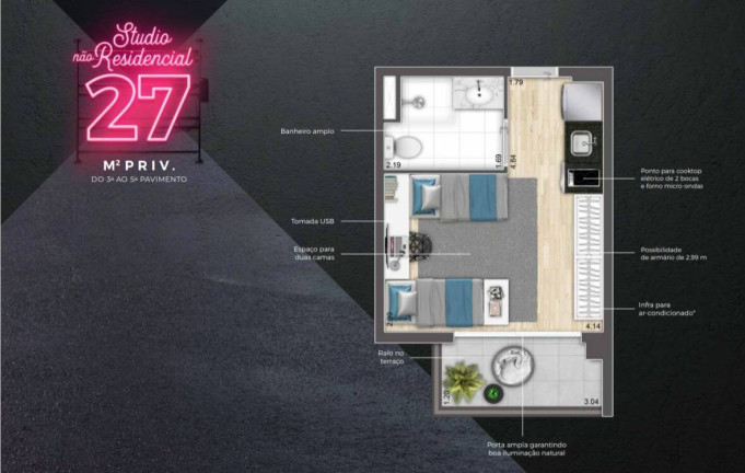 Imagem Apartamento à Venda,  em Vila Buarque - São Paulo