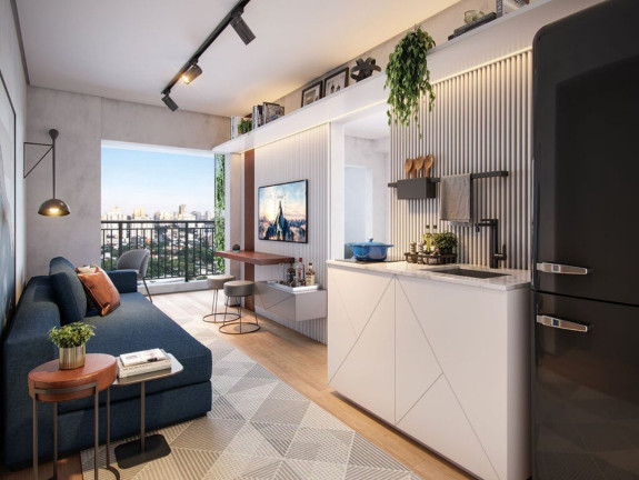 Imagem Imóvel com 2 Quartos à Venda, 51 m² em Campo Belo - São Paulo