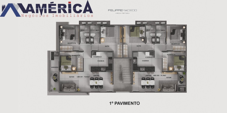 Imagem Imóvel com 3 Quartos à Venda, 70 m² em Bancários - João Pessoa Imagem Imóvel com 3 Quartos à Venda, 70 m² em Bancários - João Pessoa
