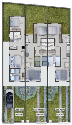 Imagem Casa com 2 Quartos à Venda, 60 m² em Ipiranga - São José Imagem Casa com 2 Quartos à Venda, 60 m² em Ipiranga - São José